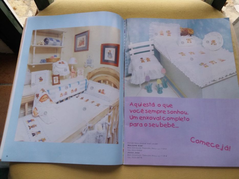 Revista arte de bordar"especial/ enxovais de bebés "