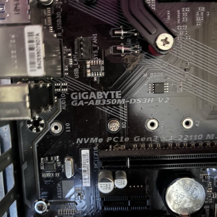 Ryzen 1600x и материнская плата