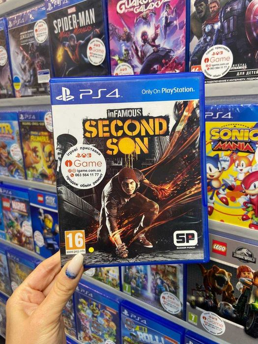 In Famous Second Son, Ps4, Ps5 igame