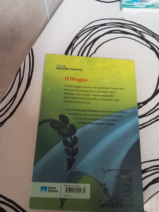 Livro o dragão  de Luisa Ducla Soares