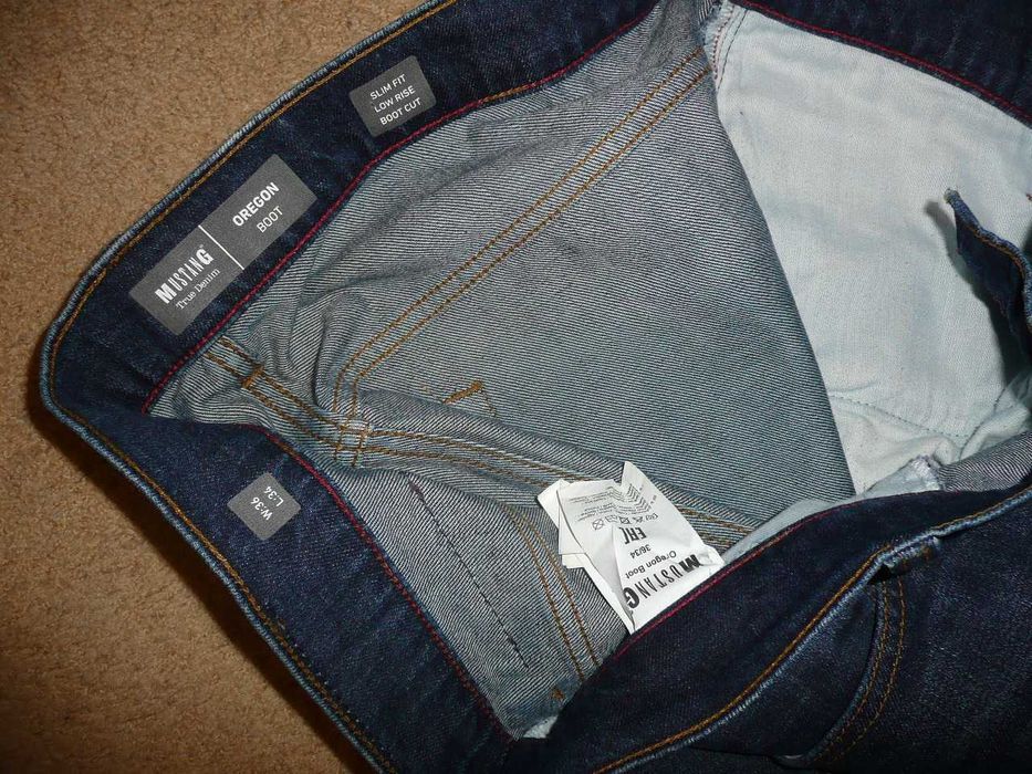 Spodnie dżinsy MUSTANG W36/L34=50,5/112cm OREGON BOOT