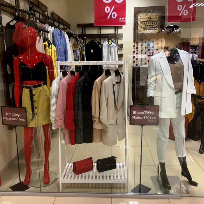 Ручная работа - рейл для одежды (стойка вешалка)