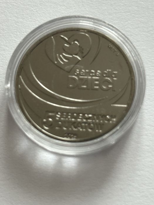 Komplet 5 serdecznych dukatów 2015 r