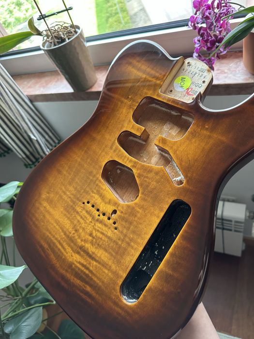 Fender American ultra telecaster tiger flame - raro