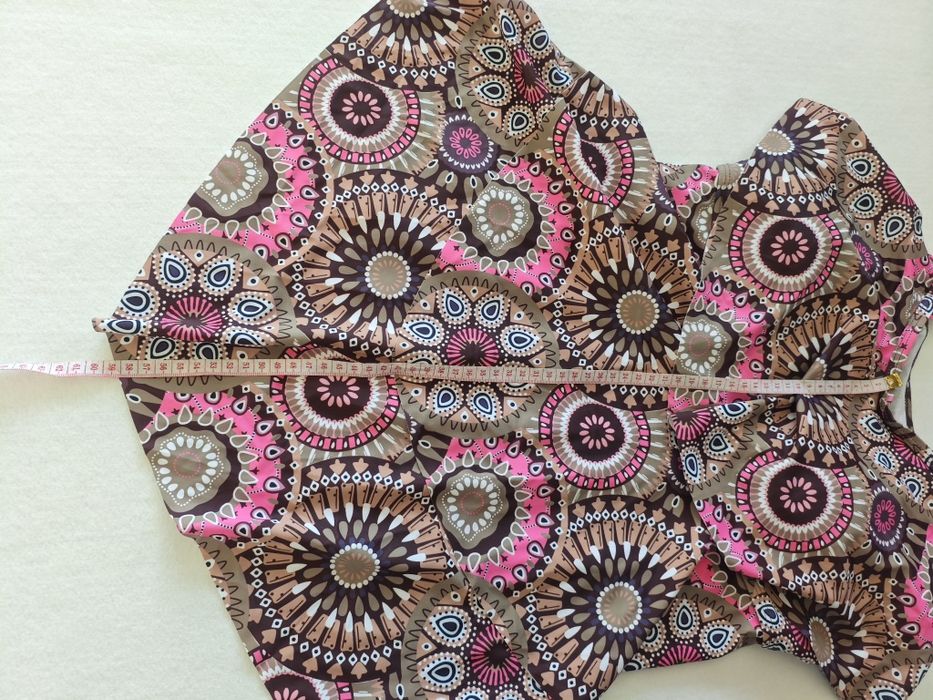 Strój kąpielowy dwuczęściowy tankini wzory falbanka XXXL