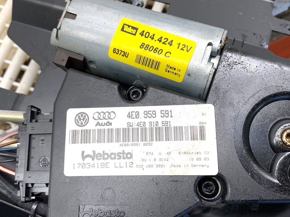 SZYBERDACH AUDI A8 D3 Sedan/Limuzyna 02-10 4E0877255 DACH