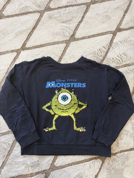 Bluza chłopięca z cekinami Disney Pixar Monsters 134