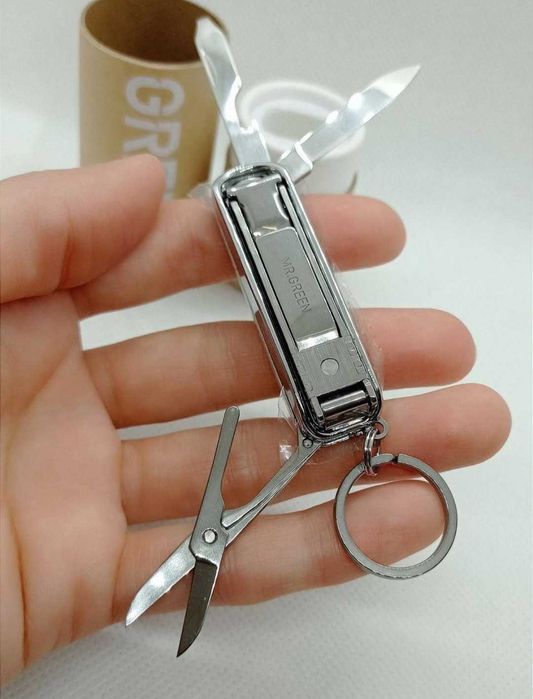 Многофункциональные кусачки для ногтей. Клиппер (книпсер)  Mr.Green.