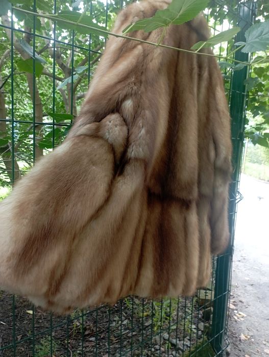 Шуба соболь канадский не норка большой размер