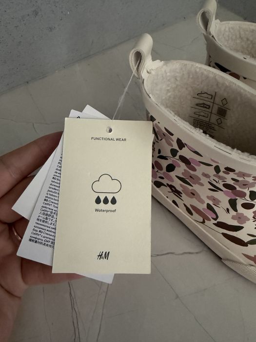 Чобітки дитячі з мікрофлісом h&m