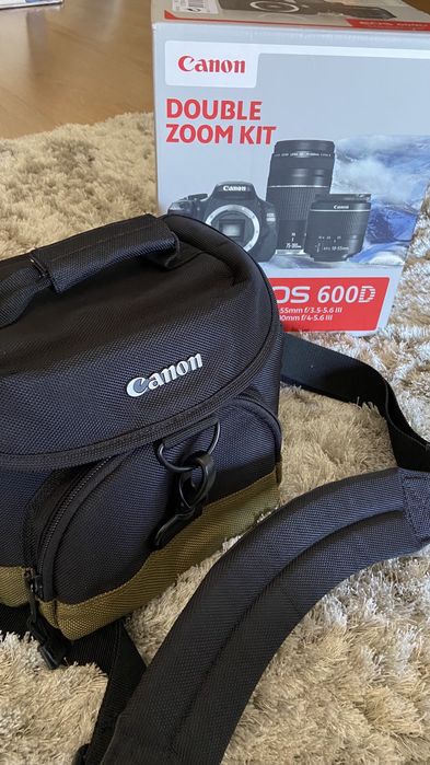 CANON EOS 600D - 2 Objetivas (18-551+75-300 MALA TRANSPORTE-OFERTA