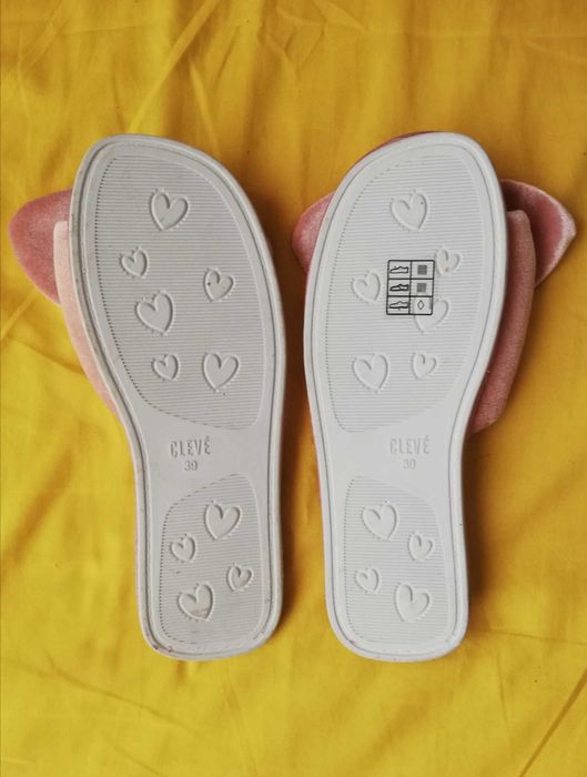 eleganckie mięciutkie pantofle kapcie glamour pudrowy róż 39