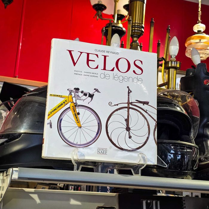 Livro “Vélos de légende” de Claude Reynaud – Grande Formato, Capa Dura, Edição Coleção