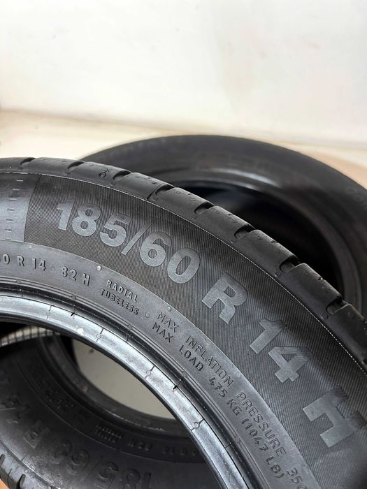 Pneus Continental ContiEcoContact 5 - 185/60/14 - Como NOVOS