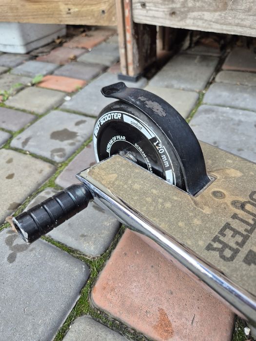 Трюковий самокат Best Scooter Simbiot 120mm + Пеги. Гарний стан!