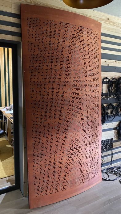 Dyfuzory binarne - duze okazja! studio  panel akustyczny 2,5mx1,2m