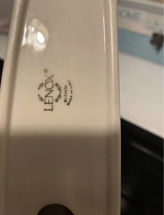 Relógio Lenox porcelana