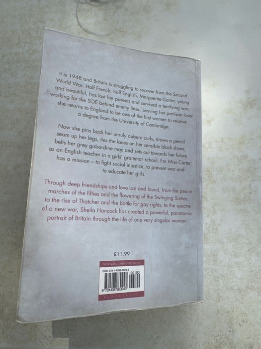 Livro miss carter’s war