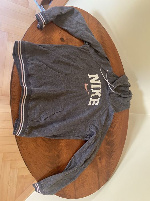 Nike dresy komplet spodnie bluza damskie L szare