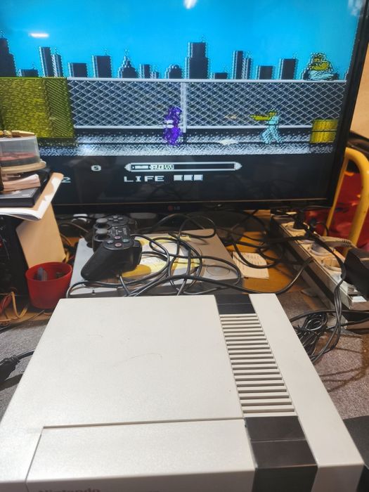 Nintendo nes com jogo