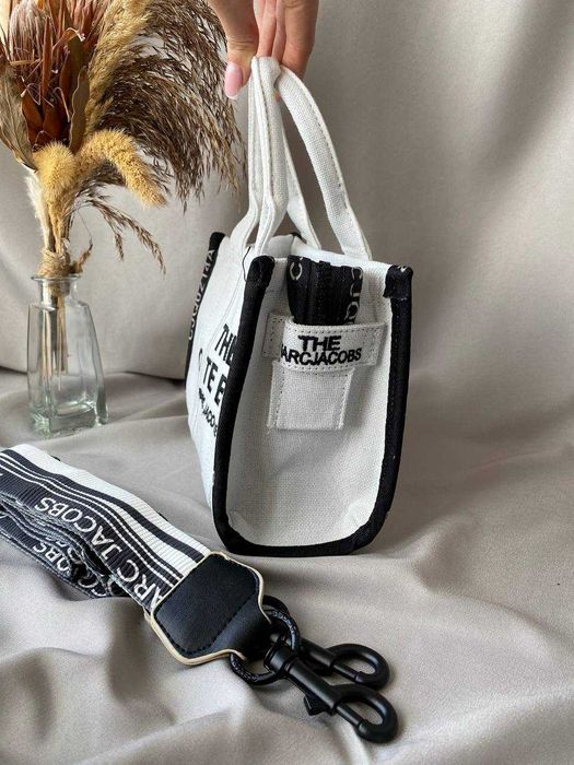 Torba damska shopper Tote Bag MINI White duza damska torebka