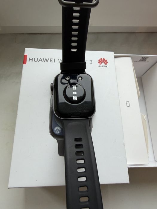 Huawei watch fit 3 czarny smartwatch