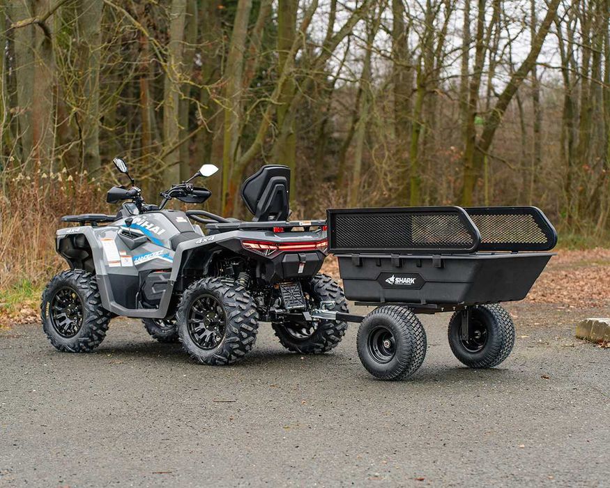 Прицеп до квадроцикла причіп SHARK 300 садовий самоскид бортовий CanAm