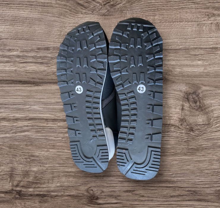 Buty męskie sneakersy granatowe 43