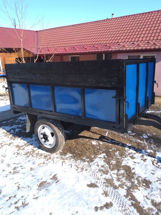 Прицеп до міні трактора