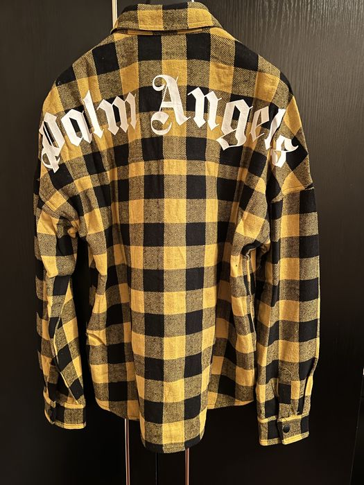 Palm angels рубашка ( off white, heron preston)