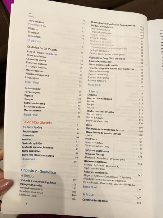 Livro de exame final portugues 9 ano - 2016