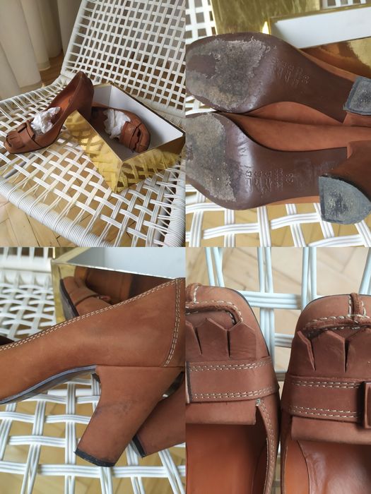 Buty skórzane damskie Vero Cuoio