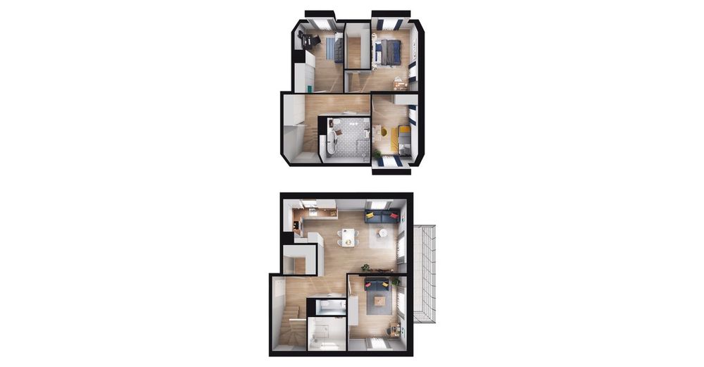 5-pokojowe mieszkanie 117m2 + balkon