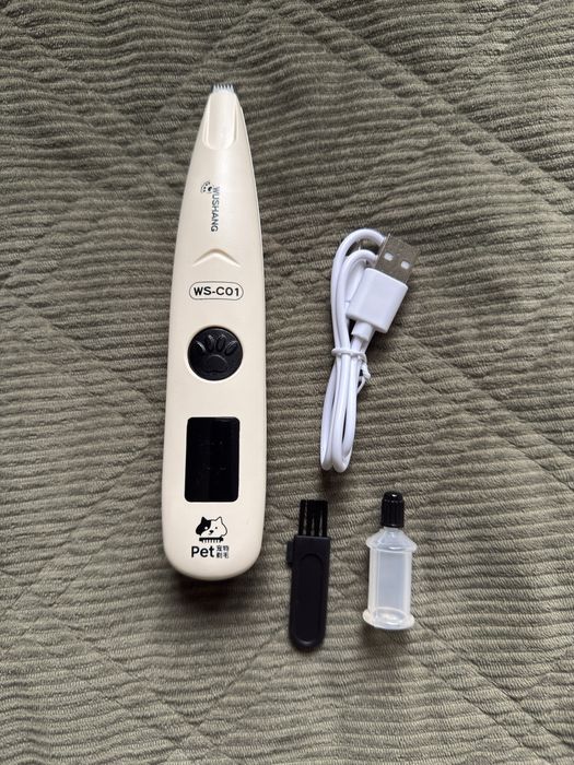 Триммер для лапок котів і собак Pet WS-C01 з комплектом