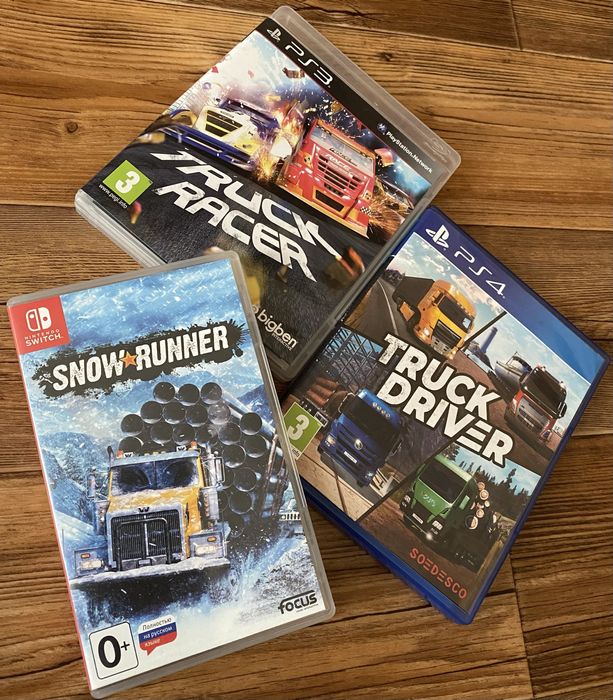 Ігри на різні консолі: Sony PlayStation, Xbox, Nintendo, Sega.