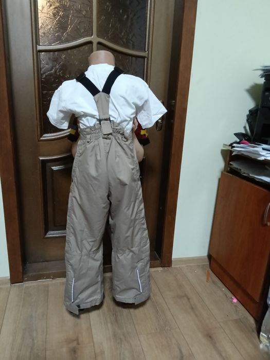 Зимові лижні штани Crivit напівкомбінезон 122 - 128 дитячі