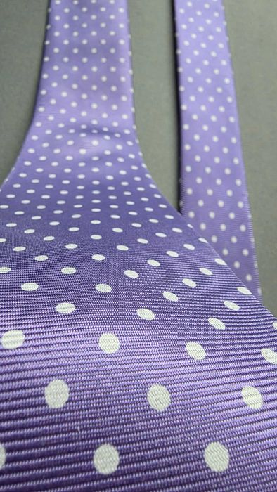 krawat jedwabny KITON Napoli 7-fold