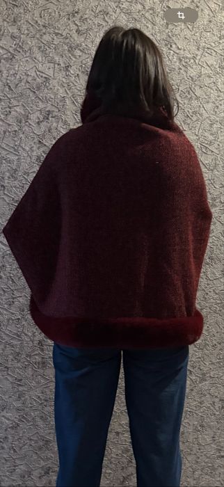 Продам хутрове пончо