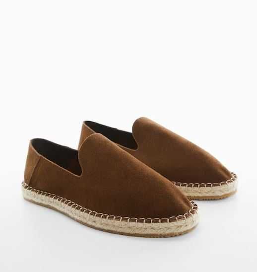 Нові м'які замшеві еспадрільї від MANGO розмір 41