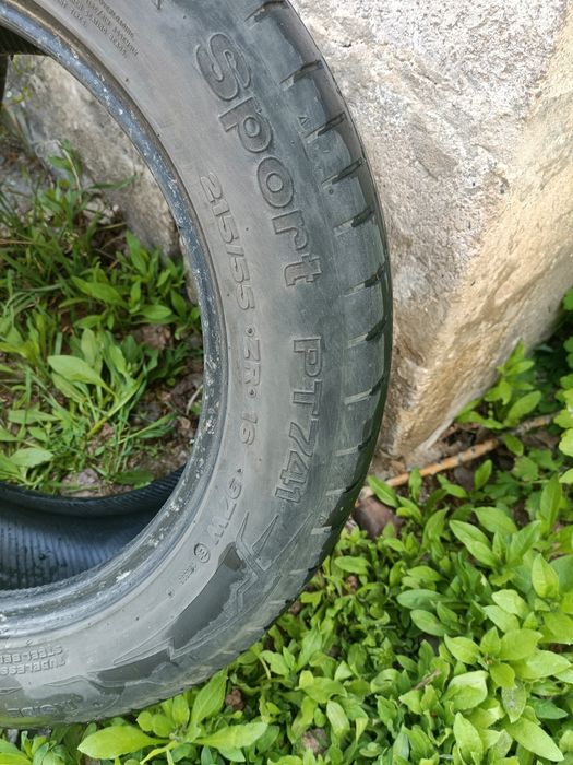 Шины 215/55R16 Petlas 2018 года 5мм