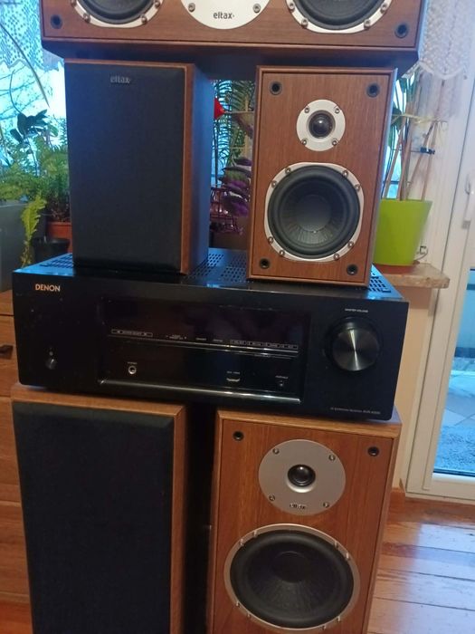 Sprzedam kino domowe głośniki  i amplituner firmy Denon AVR-X 500