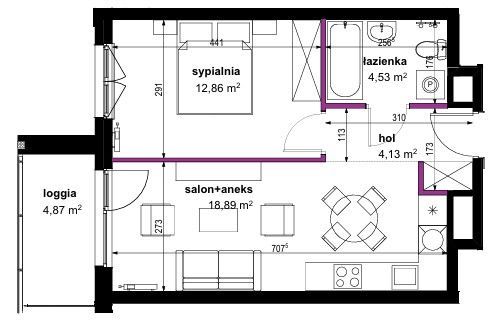 Nowe mieszkanie Wojciechowska Squre II etap