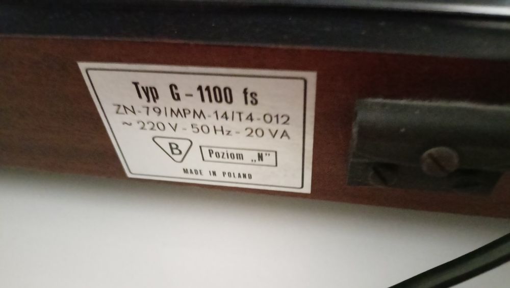 Gramofon Daniel G-1100fs