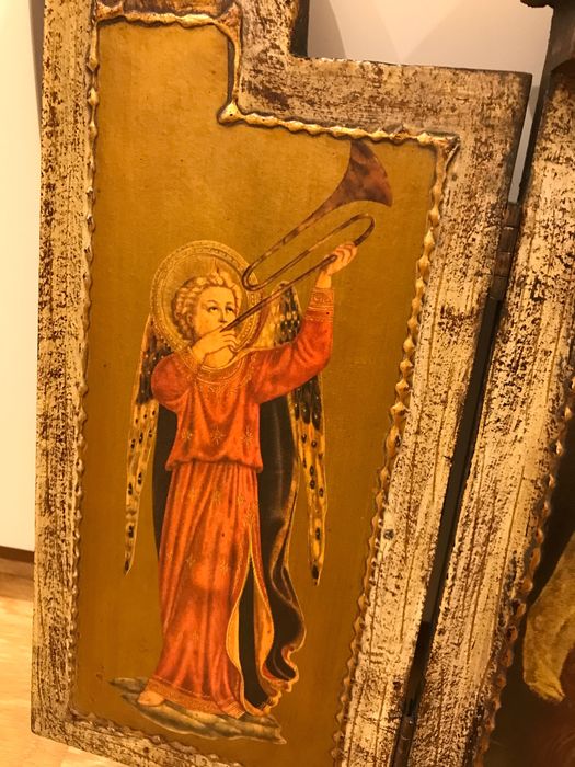 Quadro Tríptico Religioso