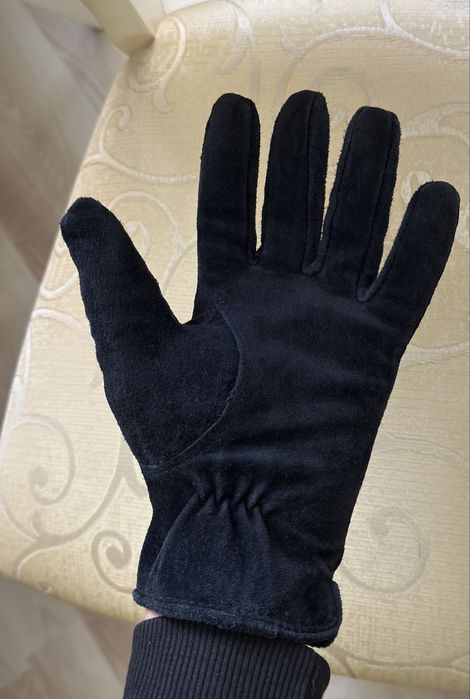 Рукавиці замшеві натуральна шкіра Виробник Italy