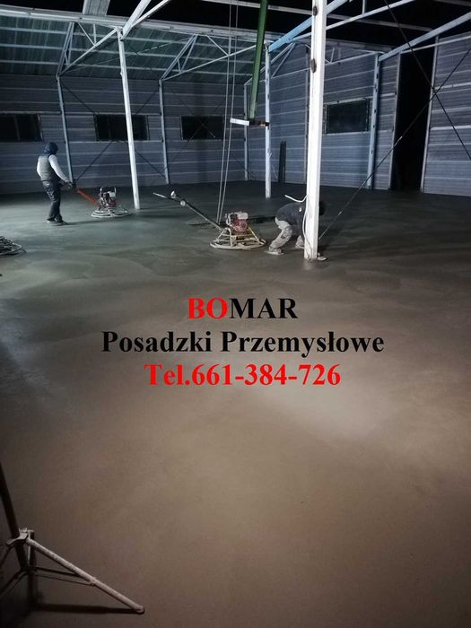 Posadzki betonowe przemysłowe Błaszki, Sieradz, Warta, Zduńska W, Łask