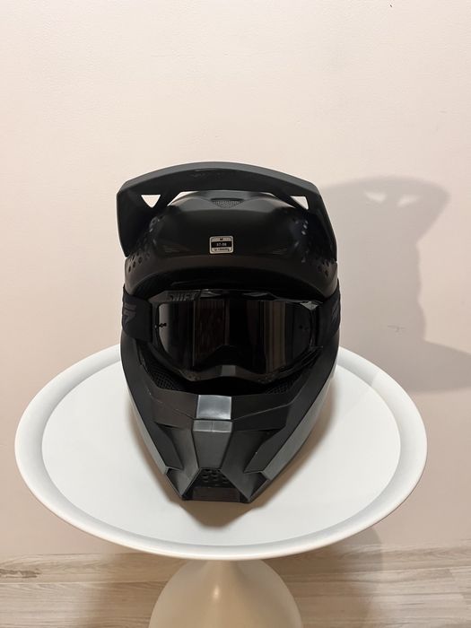 Kask gogle SHIFT cross enduro roz. M 57-58 Super Stan