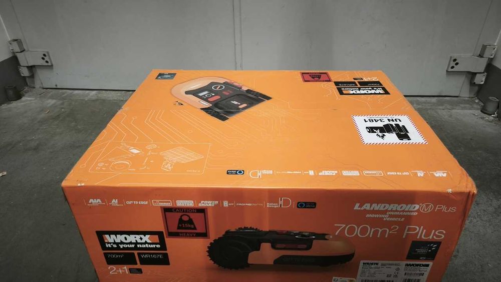 Nowy robot koszący Worx Landroid M700 Plus WR167E, gwarancja 3 lata