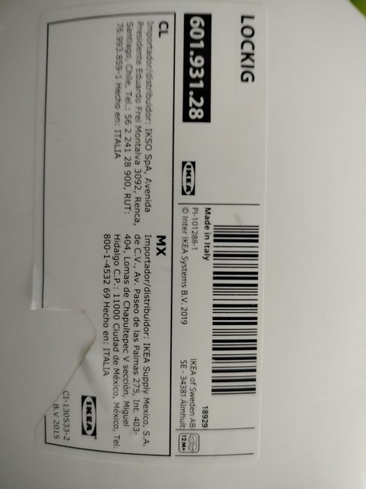 Nocniczek dwu częściowy  IKEA