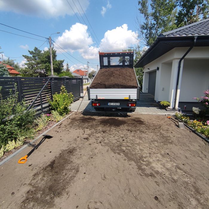 Ziemia do zakładania trawników, premium super jakość, luzem od 3m3